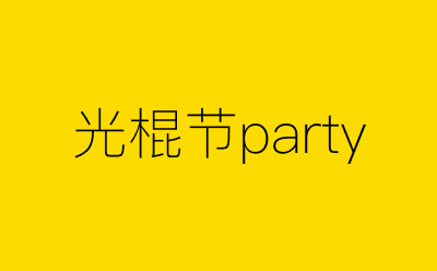 光棍节party-营销策划方案行业大数据搜索引擎