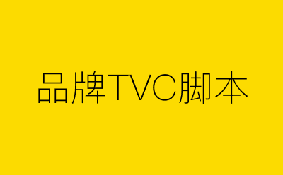 品牌TVC脚本-营销策划方案行业大数据搜索引擎