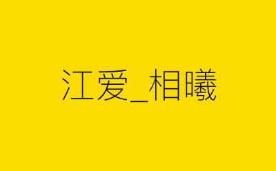 江爱_相曦-营销策划方案行业大数据搜索引擎