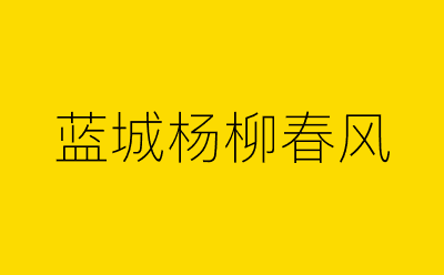 蓝城杨柳春风-营销策划方案行业大数据搜索引擎