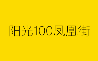 阳光100凤凰街-营销策划方案行业大数据搜索引擎