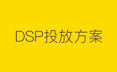DSP投放方案-营销策划方案行业大数据搜索引擎