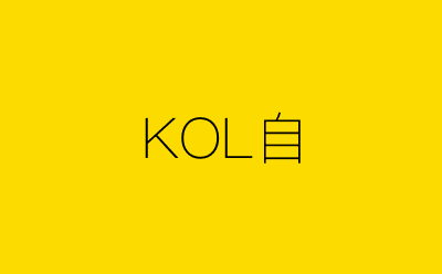 KOL自-营销策划方案行业大数据搜索引擎