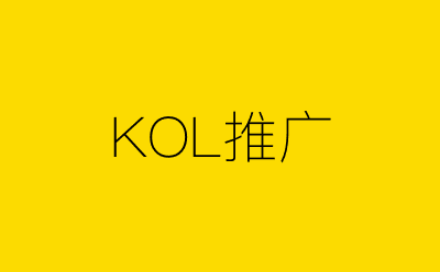KOL推广-营销策划方案行业大数据搜索引擎