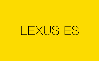 LEXUS ES-营销策划方案行业大数据搜索引擎