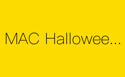 MAC Halloween-营销策划方案行业大数据搜索引擎