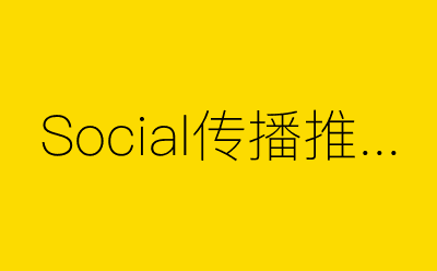 Social传播推广-营销策划方案行业大数据搜索引擎