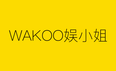 WAKOO娱小姐-营销策划方案行业大数据搜索引擎