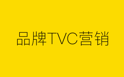 品牌TVC营销-营销策划方案行业大数据搜索引擎