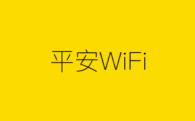 平安WiFi-营销策划方案行业大数据搜索引擎